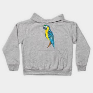 Guacamayo Tropical Kids Hoodie